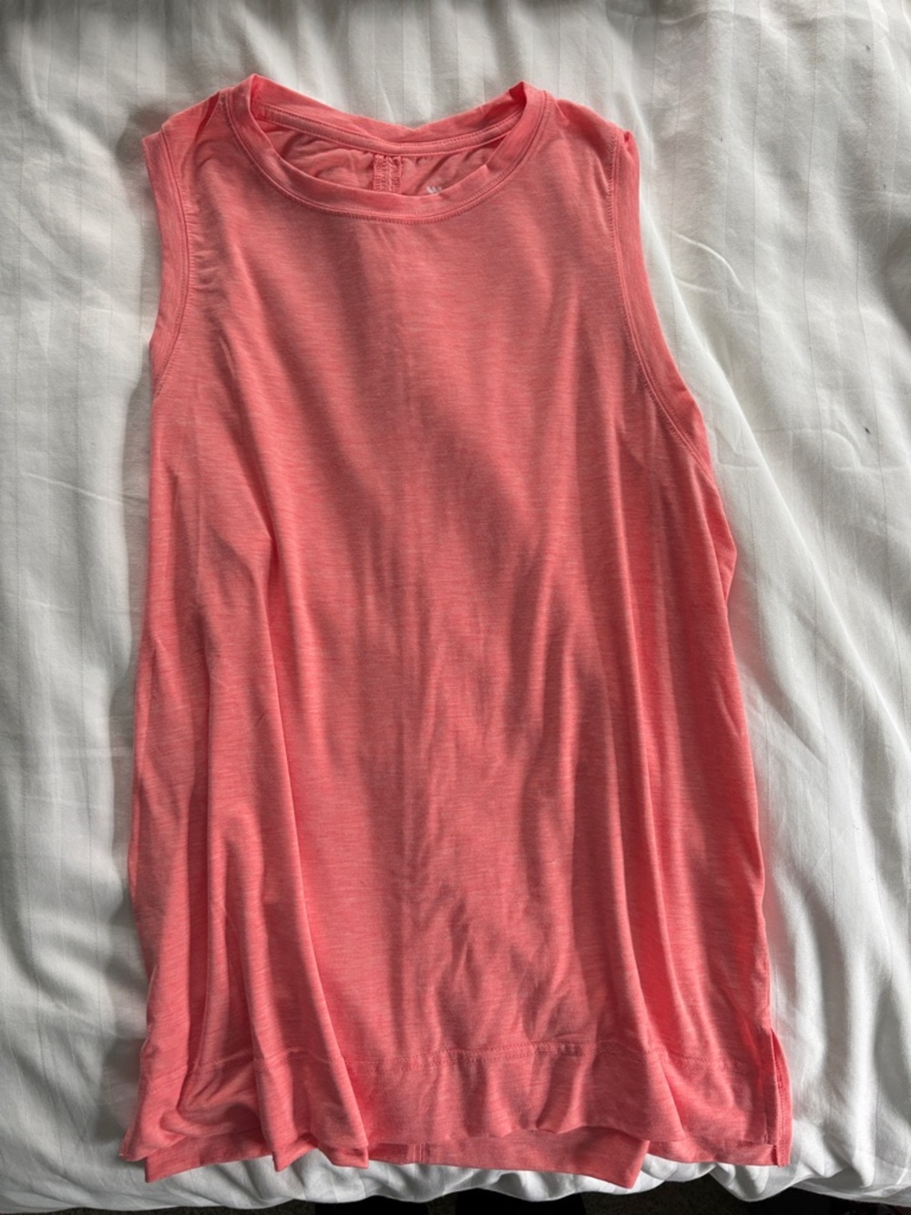 All In Motion Sleeveless Coral Tank Top